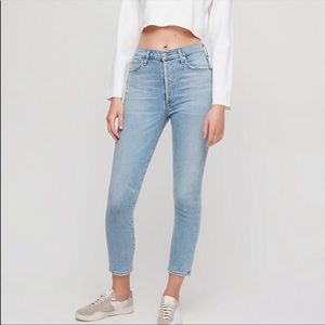 CITIZENS OF HUMANITY Olivia Crop High Rise Slim